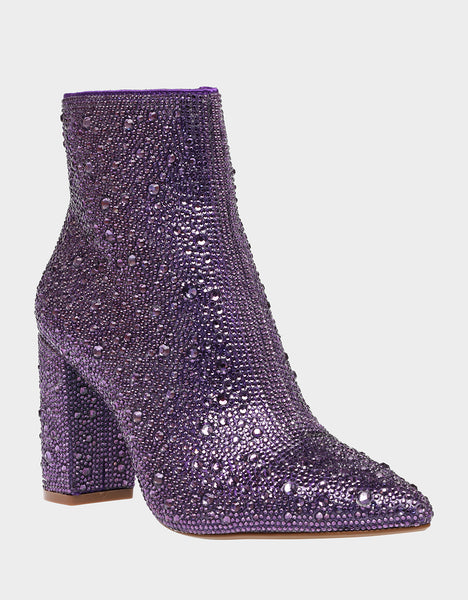 Shoes- Purple Glitter boots – MJ's Metairie