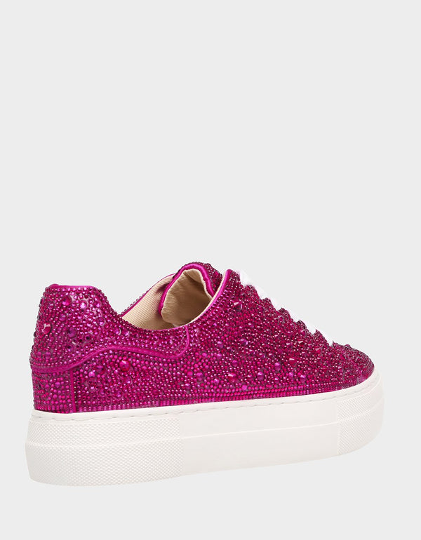 Purple Rhinestone Sneakers – Pink Dinosaur Boutique