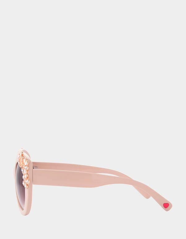 GARDEN PARTY SUNGLASSES PINK - ACCESSORIES - Betsey Johnson