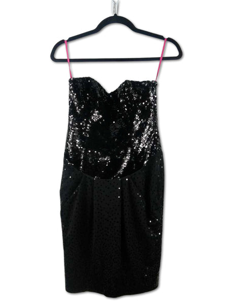 Dark Studded Dress | RE:LUV -  - Betsey Johnson