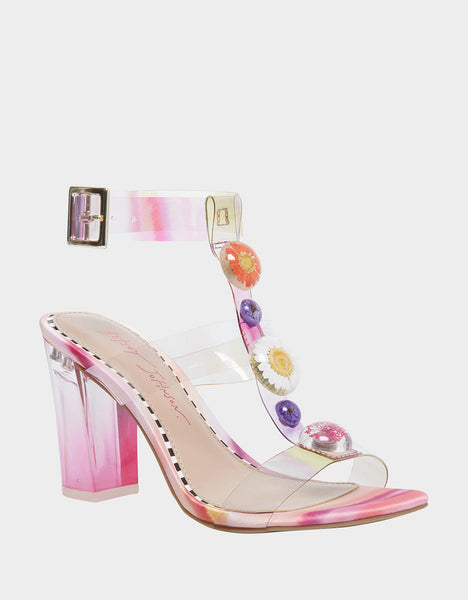 LENNIE PINK MULTI | RE:LUV - SHOES - Betsey Johnson