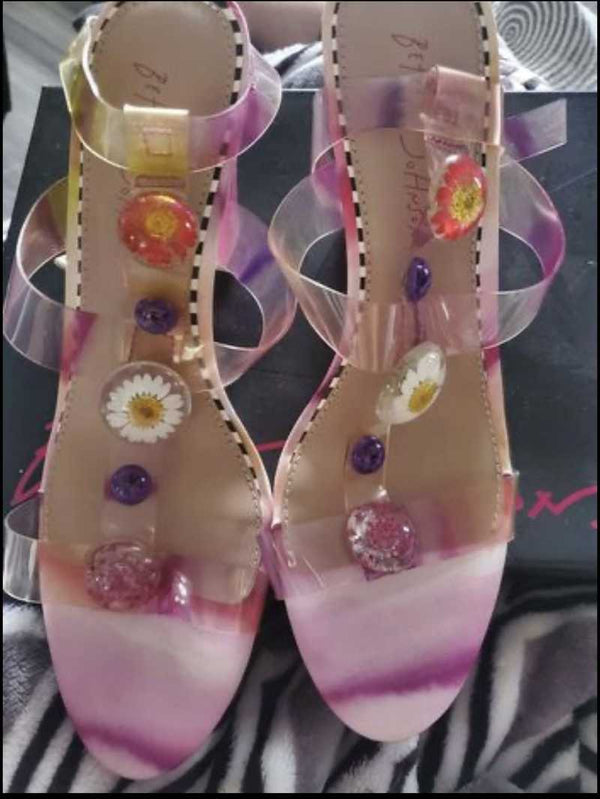 LENNIE PINK MULTI | RE:LUV - SHOES - Betsey Johnson