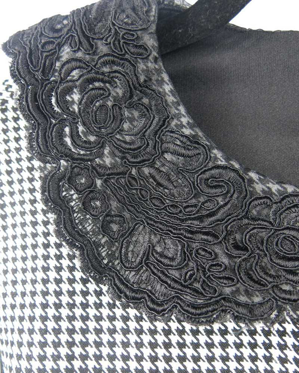 Black & White Patterned Dress | RE:LUV -  - Betsey Johnson
