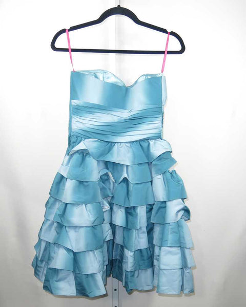 Dual-Shaded Blue Dress | RE:LUV -  - Betsey Johnson