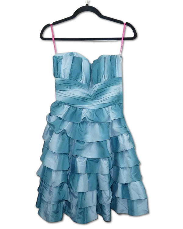 Dual-Shaded Blue Dress | RE:LUV -  - Betsey Johnson