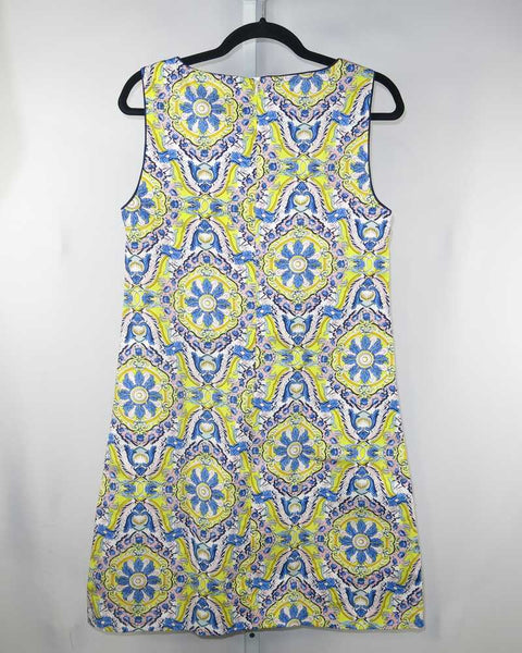 Sleeveless Multi Floral Patterned Dress | RE:LUV -  - Betsey Johnson