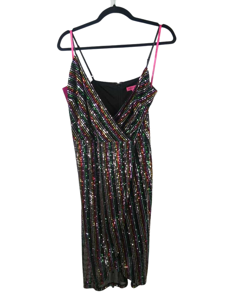 Black Rainbow Dress | RE:LUV