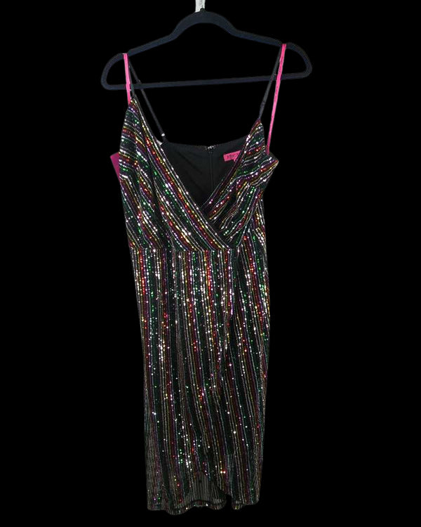 Black Rainbow Dress | RE:LUV -  - Betsey Johnson