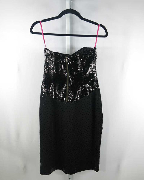 Dark Studded Dress | RE:LUV -  - Betsey Johnson
